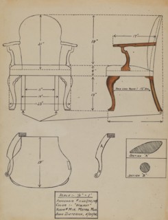 Chair, c. 1936.