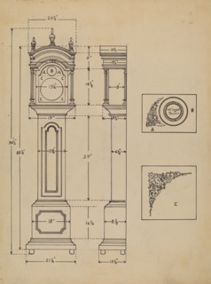 Clock, c. 1936.