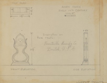 Clock, c. 1936.