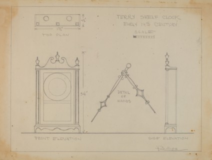Clock, c. 1936.