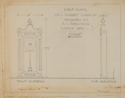 Clock, c. 1938.