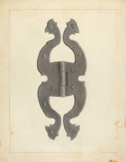 Hinge, c. 1939.