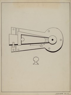 Latch, c. 1936.