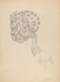 Bonnet, c. 1936.