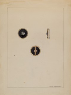 Brooch, c. 1937.