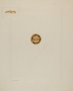 Brooch, c. 1937.