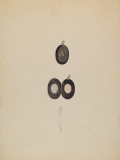 Locket, c. 1938.