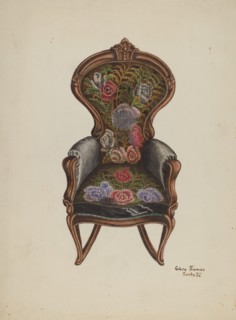 Rocker, c. 1940.