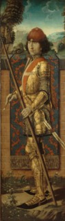 Saint Sebastian.