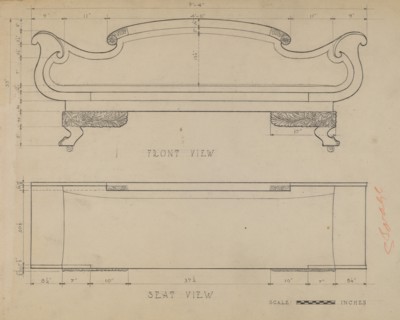 Sofa, 1935/1942.