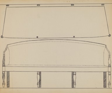 Sofa, 1935/1942.
