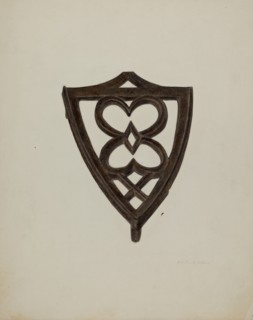 Trivet, c. 1942.