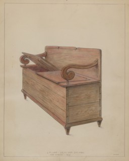 Cabinet, c. 1936.