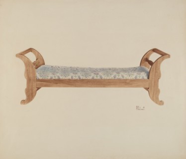 Day Bed, c. 1940.