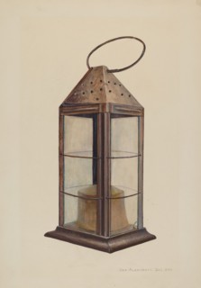 Lantern, c. 1940.