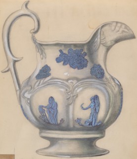 Pitcher, c. 1936.