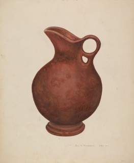 Pitcher, c. 1940.