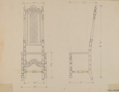 Side Chair, 1936.
