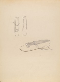 Slipper, c. 1936.