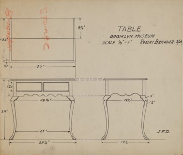 Table, 1935/1942.