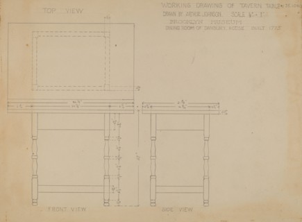 Table, 1935/1942.