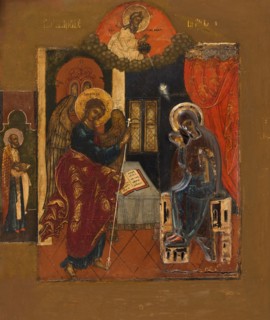 The Annunciation.