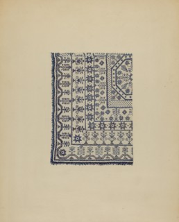 Coverlet, c. 1936.