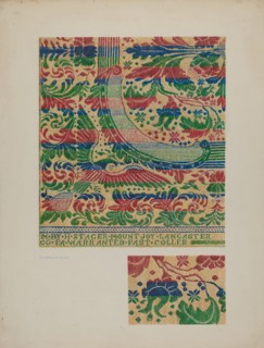 Coverlet, c. 1940.