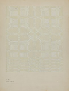 Coverlet, c. 1940.