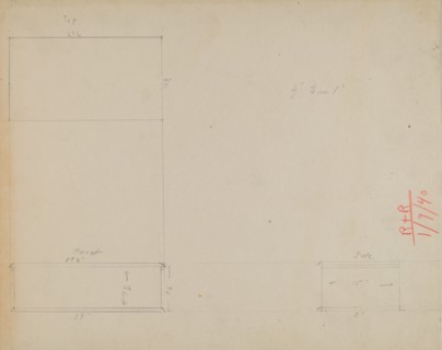 Desk Box, c. 1937.