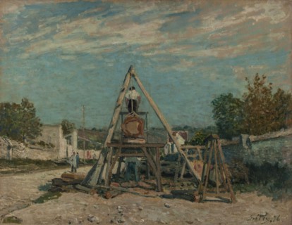 Pit sawyers, 1876.