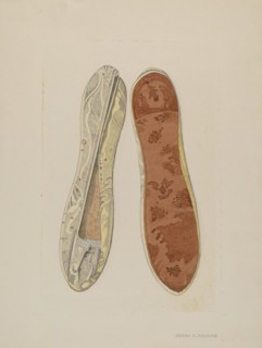 Slippers, c. 1940.