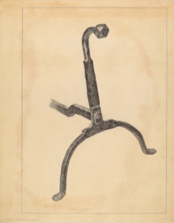 Andiron, 1935/1942.