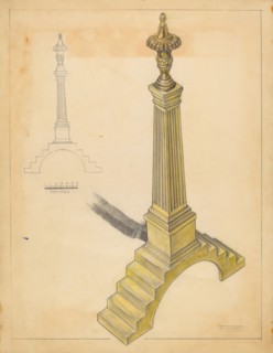 Andiron, 1935/1942.