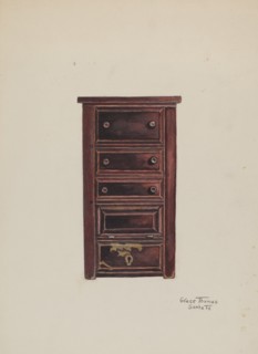 Cabinet, 1935/1942.