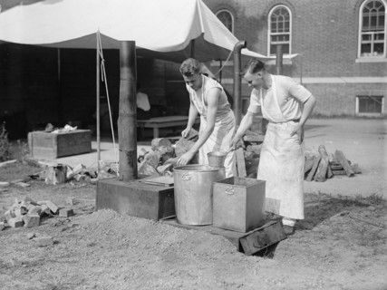 Camp, 1917 or 1918.