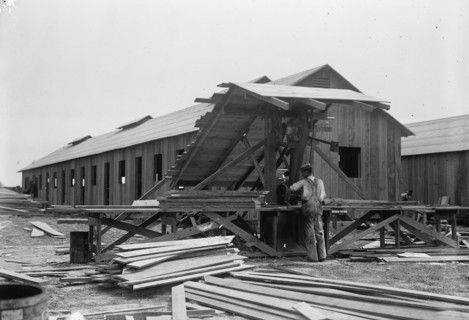 Camp, 1917 or 1918.