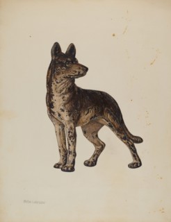 Door Stop, c. 1940.