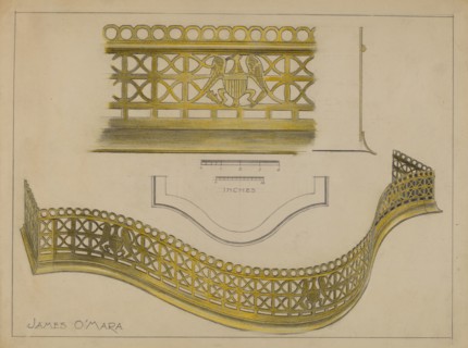 Fire Rail, c. 1936.