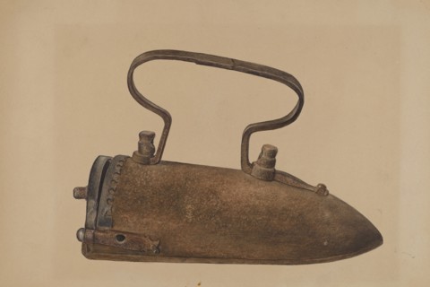 Hand Iron, c. 1939.