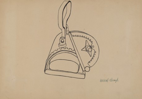 Hand Iron, c. 1939.