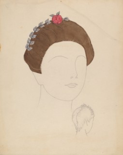 Headdress, c. 1937.