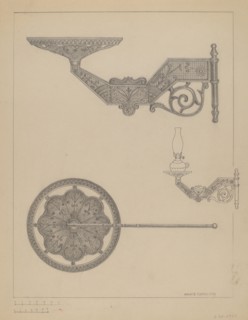 Lamp Bracket, 1937.