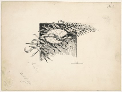 Palette, 1890-1891.