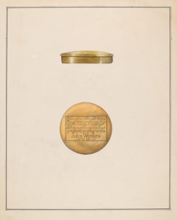Snuff Box, c. 1936.