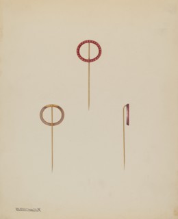 Stick Pin, c. 1938.
