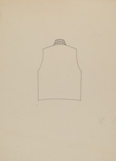 Waistcoat, c. 1937.