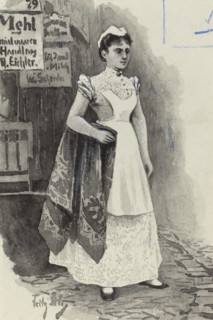 Dienstmadchen, 1893.