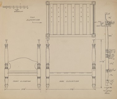 Doll Bed, 1935/1942.