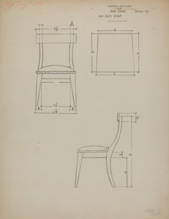 Doll Chair, c. 1936.